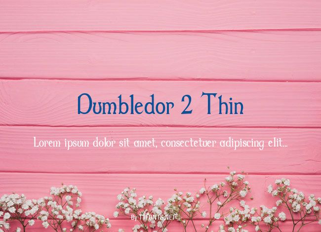Dumbledor 2 Thin example